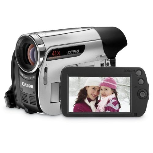 캐논 Canon ZR960 MiniDV Camcorder w/41x Advanced Zoom - 2009 MODEL (Discontinued by Manufacturer)