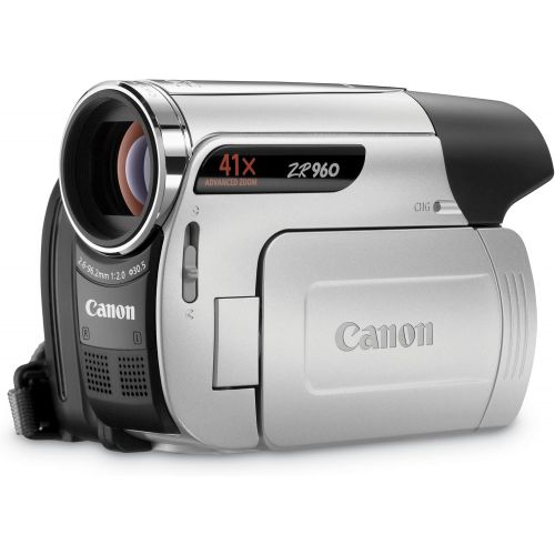 캐논 Canon ZR960 MiniDV Camcorder w/41x Advanced Zoom - 2009 MODEL (Discontinued by Manufacturer)