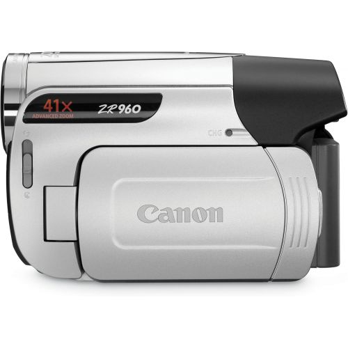 캐논 Canon ZR960 MiniDV Camcorder w/41x Advanced Zoom - 2009 MODEL (Discontinued by Manufacturer)