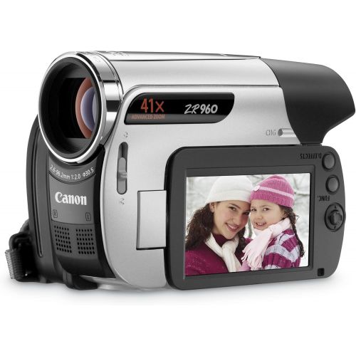 캐논 Canon ZR960 MiniDV Camcorder w/41x Advanced Zoom - 2009 MODEL (Discontinued by Manufacturer)