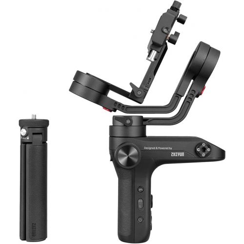 캐논 Zhiyun-Tech WEEBILL LAB Handheld Stabilizer - Canon EOS 77D DSLR Camera International w/ 18-55mm f/4-5.6 is STM Lens - 128GB -Case