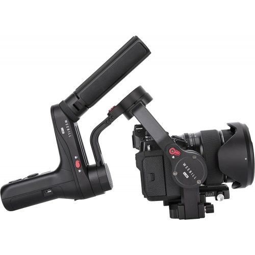 캐논 Zhiyun-Tech WEEBILL LAB Handheld Stabilizer - Canon EOS 77D DSLR Camera International w/ 18-55mm f/4-5.6 is STM Lens - 128GB -Case