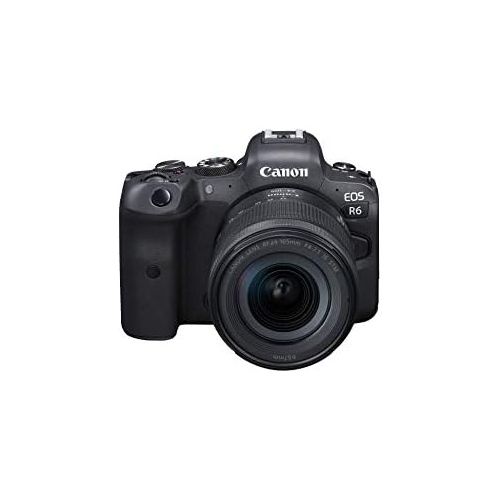 캐논 Canon EOS R6 Full-Frame Mirrorless Camera + RF24-105mm F4-7.1 is STM Lens Kit, Black (4082C022)