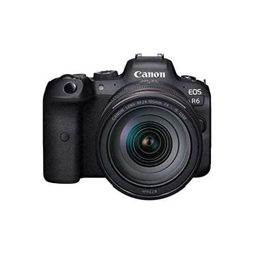 캐논 Canon EOS R6 Full-Frame Mirrorless Camera + RF24-105mm F4 L is USM Lens Kit