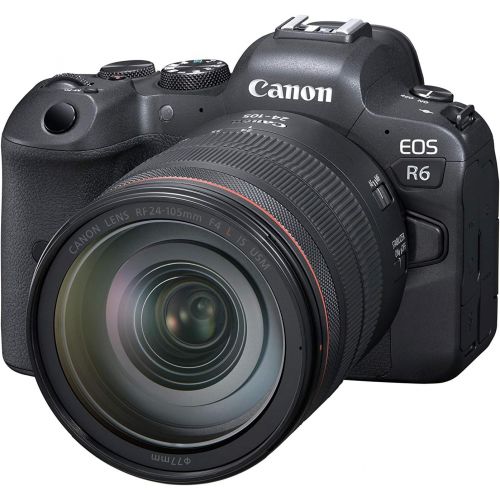 캐논 Canon EOS R6 Full-Frame Mirrorless Camera + RF24-105mm F4 L is USM Lens Kit