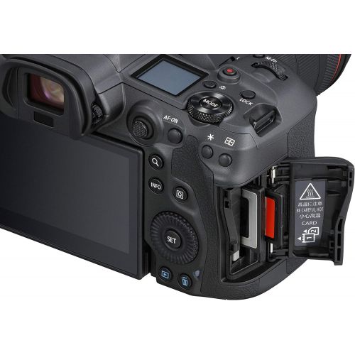 캐논 Canon EOS R5 Full-Frame Mirrorless Camera - 8K Video, 45 Megapixel Full-Frame CMOS Sensor, DIGIC X Image Processor, Up to 12 fps Mechanical Shutter (Body Only)