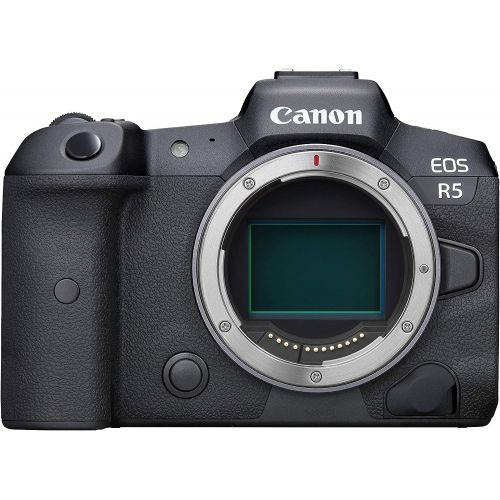 캐논 Canon EOS R5 Full-Frame Mirrorless Camera - 8K Video, 45 Megapixel Full-Frame CMOS Sensor, DIGIC X Image Processor, Up to 12 fps Mechanical Shutter (Body Only)