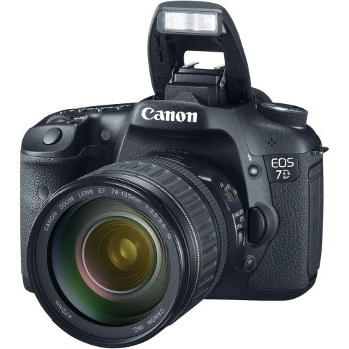 캐논 Canon EOS 7D 18 MP CMOS Digital SLR Camera with 28-135mm f/3.5-5.6 IS USM Lens (discontinued by manufacturer)