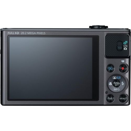 캐논 Canon PowerShot SX620 Digital Camera w/25x Optical Zoom - Wi-Fi & NFC Enabled (Black)