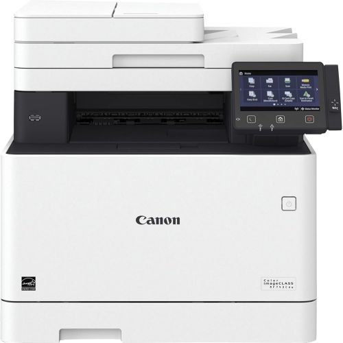 캐논 [아마존베스트]Canon Color imageCLASS MF743Cdw - All in One, Wireless, Mobile Ready, Duplex Laser Printer, White, Mid Size, Works with Alexa