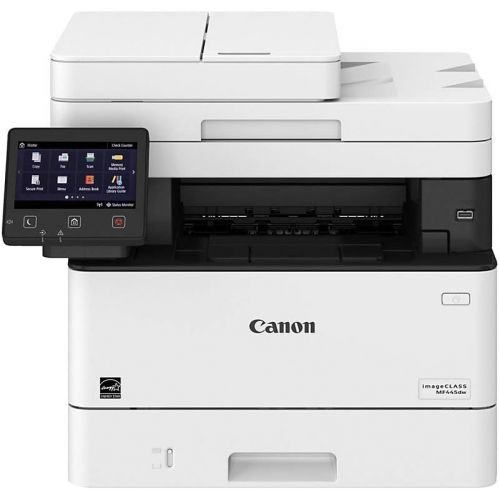 캐논 [아마존베스트]Canon Imageclass MF445dw - All In One, Wireless, Mobile Ready Duplex Laser Printer, with 3 Year Warranty, White, Amazon Dash Replenishment Ready