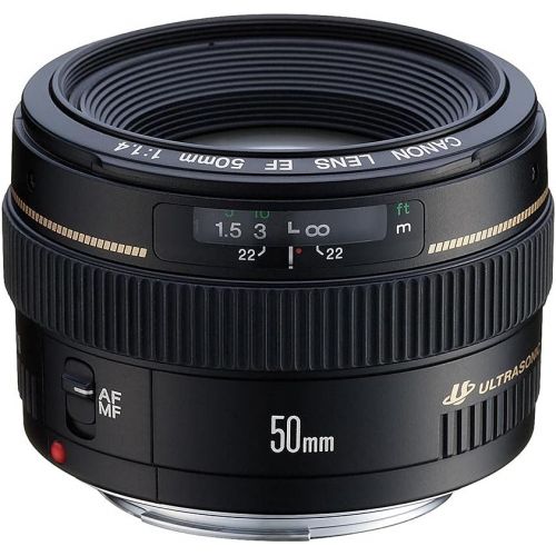 캐논 [아마존베스트]Canon EF 50mm f/1.4 USM Standard and Medium Telephoto Lens for Canon SLR Cameras, Fixed
