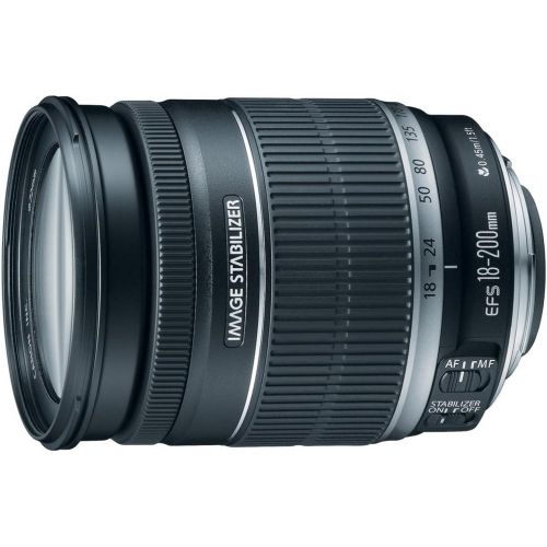 캐논 [아마존베스트]Canon EF-S 18-200mm f/3.5-5.6 IS Standard Zoom Lens for Canon DSLR Cameras
