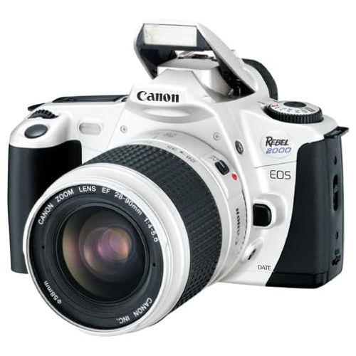 캐논 [아마존베스트]Canon EOS Rebel 2000 Silver Date 35mm FILM SLR Camera Deluxe Kit with 28-90mm Lens (Discontinued by Manufacturer)