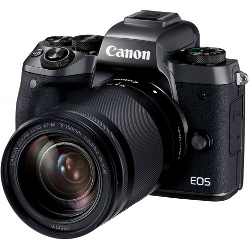 캐논 [아마존베스트]Canon EOS M5 Mirrorless Camera Kit EF-M 18-150mm f/3.5-6.3 IS STM Lens Kit - Wi-Fi Enabled & Bluetooth
