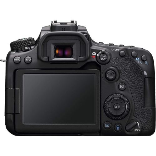 캐논 [아마존베스트]Canon DSLR Camera [EOS 90D] with Built-in Wi-Fi, Bluetooth, DIGIC 8 Image Processor, 4K Video, Dual Pixel CMOS AF, and 3.0 Inch Vari-Angle Touch LCD Screen, [Body Only], Black