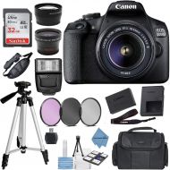 [아마존베스트]Ultimate Deals Canon EOS 2000D Rebel T7 Kit with EF-S 18-55mm f/3.5-5.6 III Lens + Accessory Bundle +TopKnotch Deals Cloth