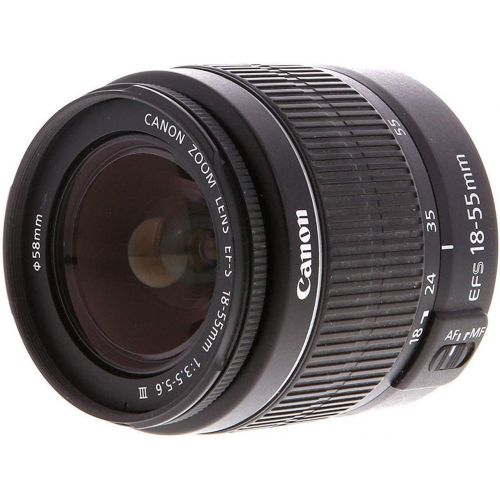 캐논 [아마존베스트]Ultimate Deals Canon EOS 2000D Rebel T7 Kit with EF-S 18-55mm f/3.5-5.6 III Lens + Accessory Bundle +TopKnotch Deals Cloth