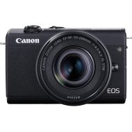 [아마존베스트]Canon EOS M200 Compact Mirrorless Digital Vlogging Camera with EF-M 15-45mm Lens, Vertical 4K Video Support, 3.0-inch Touch Panel LCD, Built-in Wi-Fi, and Bluetooth Technology, Bla