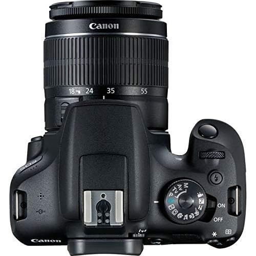 캐논 [아마존베스트]Pixel Hub Canon EOS 2000D (Rebel T7) DSLR Camera with EF-S 18-55mm f/3.5-5.6 DC III Lens - Ultimate Accessory Bundle Includes: 2X SanDisk Ultra 32GB (64GB) SD Card, Extra LP-E10 Battery, Cas