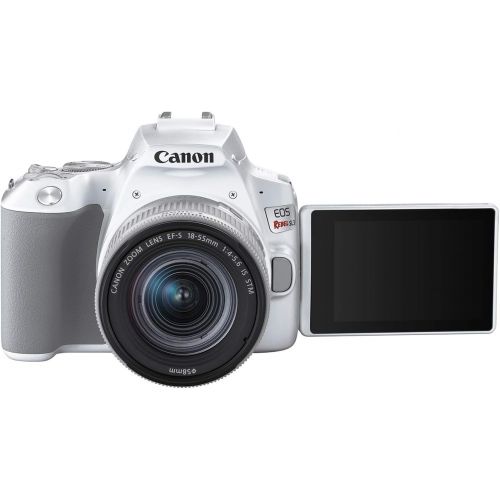 캐논 [아마존베스트]Canon EOS REBEL SL3 Digital SLR Camera with EF-S 18-55mm Lens Kit, Built-in Wi-Fi, Dual Pixel CMOS AF and 3.0 inch Vari-angle Touch Screen, White