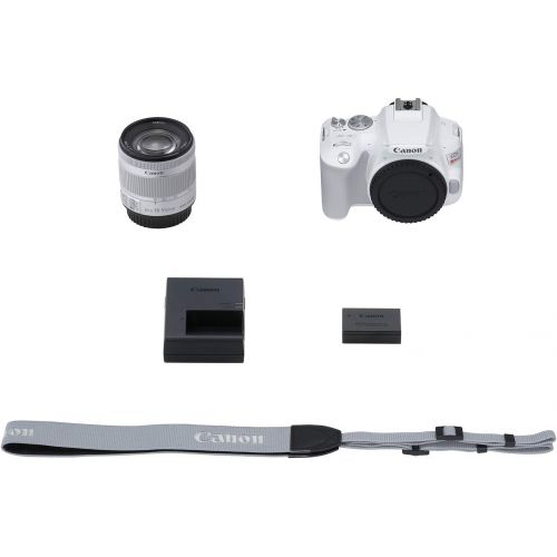 캐논 [아마존베스트]Canon EOS REBEL SL3 Digital SLR Camera with EF-S 18-55mm Lens Kit, Built-in Wi-Fi, Dual Pixel CMOS AF and 3.0 inch Vari-angle Touch Screen, White