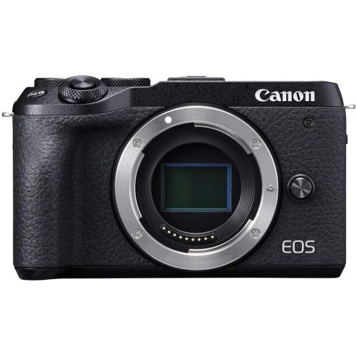 캐논 [아마존베스트]Canon Mirrorless Camera [EOS M6 Mark II] (Body) for Vlogging|CMOS (APS-C) Sensor| Dual Pixel CMOS Auto Focus| Wi-Fi |Bluetooth and 4K Video, Black