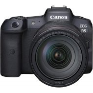 [아마존베스트]Canon EOS R5 Full Frame Mirrorless Camera + RF 24-105mm F4 L is USM Lens Kit, Black (4147C013)