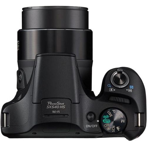 캐논 [아마존베스트]Canon PowerShot SX540 Digital Camera w/ 50x Optical Zoom - Wi-Fi & NFC Enabled (Black), 1 - 1067C001
