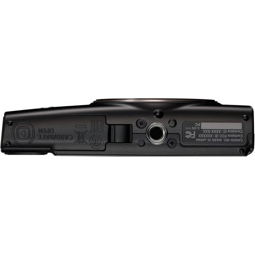 캐논 [아마존베스트]Canon PowerShot ELPH 360 Digital Camera w/ 12x Optical Zoom and Image Stabilization - Wi-Fi & NFC Enabled (Black)