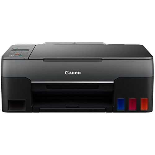 캐논 [아마존베스트]Canon G3260 All-in-One Printer | Wireless Supertank (Megatank) Printer | Copier | Scan, with Mobile Printing, Black, one Size (4468C002)