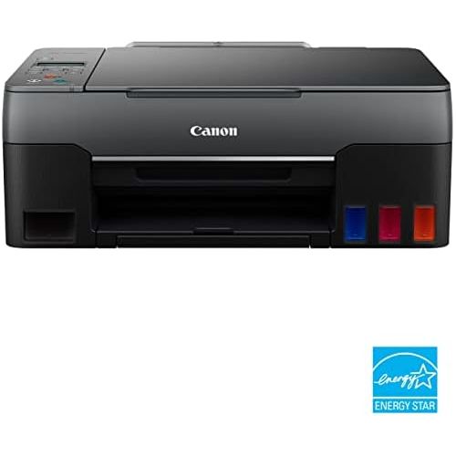 캐논 [아마존베스트]Canon G3260 All-in-One Printer | Wireless Supertank (Megatank) Printer | Copier | Scan, with Mobile Printing, Black, one Size (4468C002)