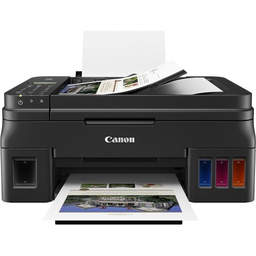 캐논 [아마존베스트]Canon G3260 All-in-One Printer | Wireless Supertank (Megatank) Printer | Copier | Scan, with Mobile Printing, Black, one Size (4468C002)