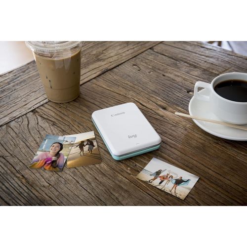 캐논 [아마존베스트]Canon IVY Mobile Mini Photo Printer through Bluetooth(R), Mint Green