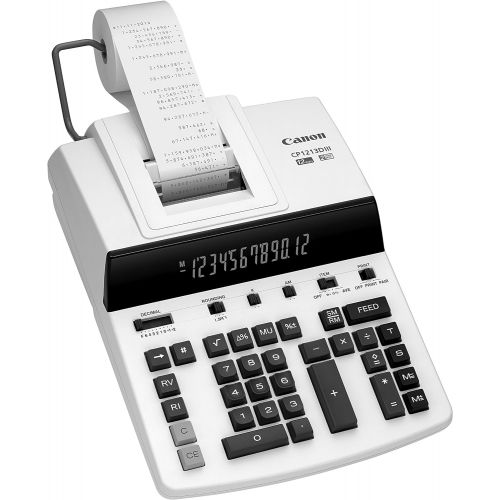 캐논 [아마존베스트]Canon Office Products CP1213DIII Desktop Printing Calculator, White, 6 x 11 x 17