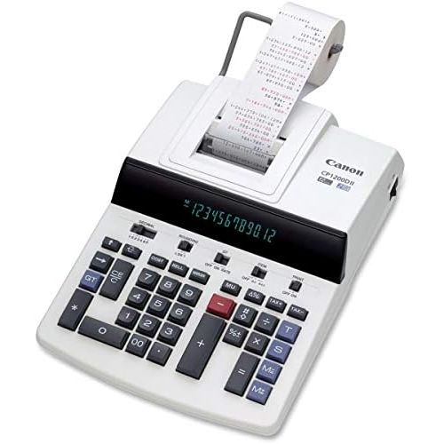 캐논 Canon Office Products CP1200DII Desktop Printing Calculator, White, 5.8 x 11 x 17