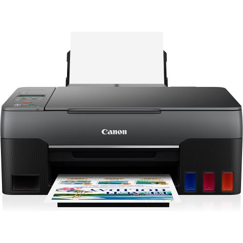 캐논 Canon G2260 All-in-One Wired Supertank (MegaTank) Printer Copier Scanner USB Connectivity, Black, one Size (4466C002)