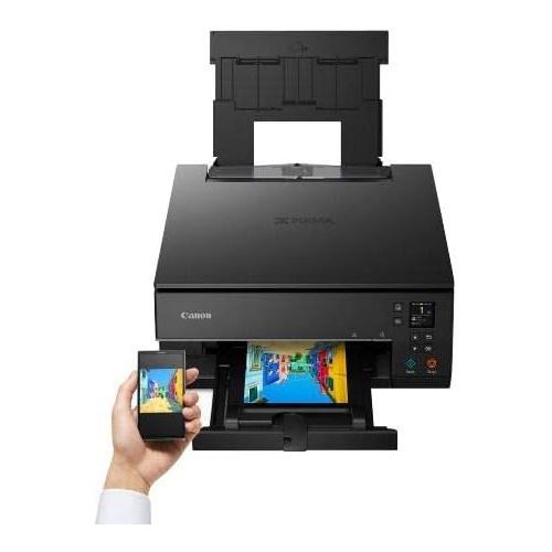 캐논 Canon Pixma TS6320 Wireless All-In-One Photo Printer with Copier, Scanner and Mobile Printing, Black, Amazon Dash Replenishment