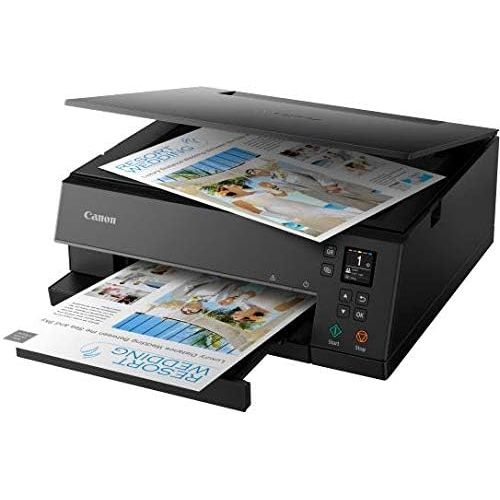 캐논 Canon Pixma TS6320 Wireless All-In-One Photo Printer with Copier, Scanner and Mobile Printing, Black, Amazon Dash Replenishment