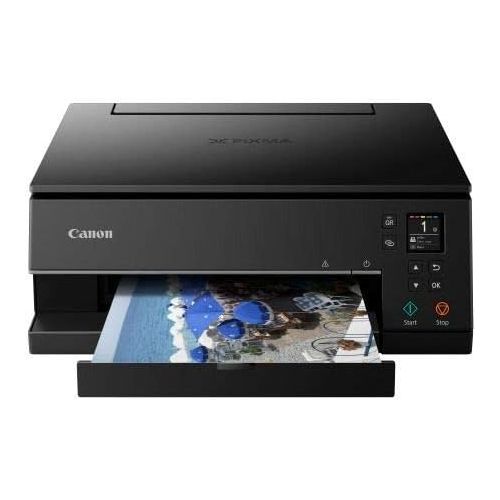 캐논 Canon Pixma TS6320 Wireless All-In-One Photo Printer with Copier, Scanner and Mobile Printing, Black, Amazon Dash Replenishment