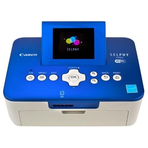 캐논 Canon Office Products SELPHY CP910 BLUE Wireless Color Photo Printer (Discontinued by Manufacturer)