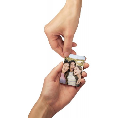 캐논 Canon IVY Mini Photo Printer for Smartphones (Slate Gray) - Sticky-back prints, Pocket-size