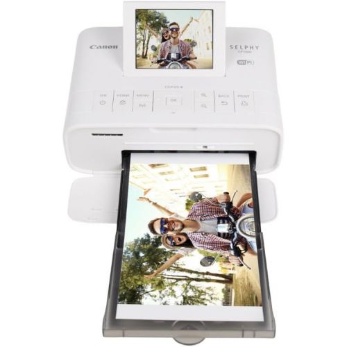 캐논 Canon Selphy CP1300 Wireless Compact Photo Printer with AirPrint and Mopria Device Printing, White