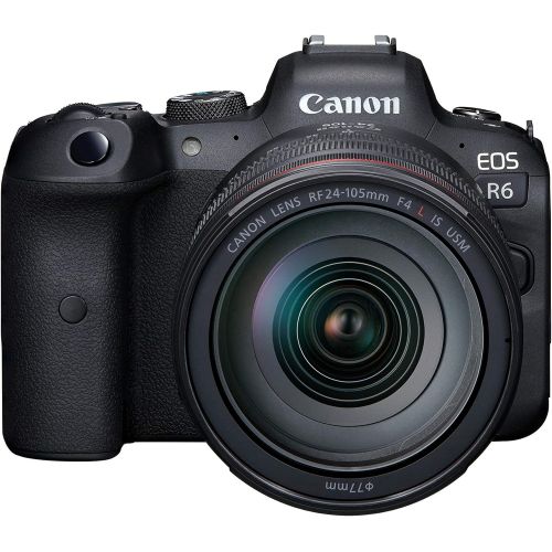 캐논 [아마존베스트]Canon EOS R6 Full-Frame Mirrorless Camera + RF24-105mm F4 L is USM Lens Kit