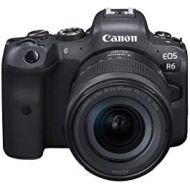 [아마존베스트]Canon EOS R6 Full-Frame Mirrorless Camera + RF24-105mm F4-7.1 is STM Lens Kit, Black (4082C022)