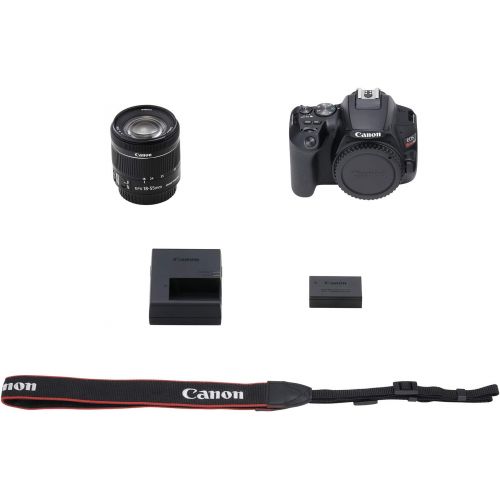 캐논 [아마존베스트]Canon EOS REBEL SL3 Digital SLR Camera with EF-S 18-55mm Lens kit, Built-in Wi-Fi, Dual Pixel CMOS AF and 3.0 Inch Vari-Angle Touch Screen, Black