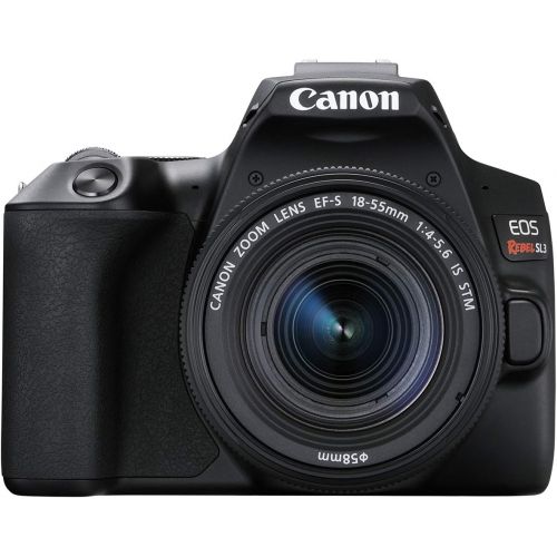 캐논 [아마존베스트]Canon EOS REBEL SL3 Digital SLR Camera with EF-S 18-55mm Lens kit, Built-in Wi-Fi, Dual Pixel CMOS AF and 3.0 Inch Vari-Angle Touch Screen, Black