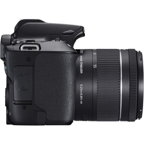 캐논 [아마존베스트]Canon EOS REBEL SL3 Digital SLR Camera with EF-S 18-55mm Lens kit, Built-in Wi-Fi, Dual Pixel CMOS AF and 3.0 Inch Vari-Angle Touch Screen, Black