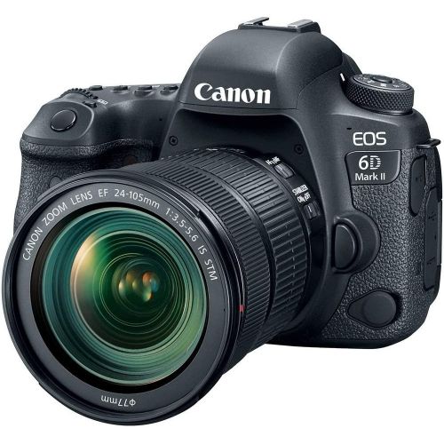 캐논 [아마존베스트]Canon EOS 6D Mark II with EF 24-105mm IS STM Lens, WiFi Enabled