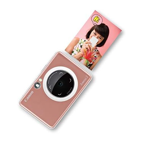 캐논 [아마존베스트]Canon Zoemini Mobile Mini Photo Printer ( Battery, 5 x 7.5 cm photos, ZINK printing ink free, for Mobile Phones iOS and Android via Bluetooth, 160 g